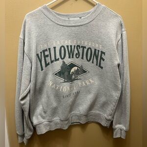 Yellowstone graphic crewneck